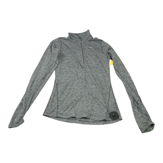 Athletic Top Long Sleeve Crewneck By Nike Apparel In Grey, Size: Xs