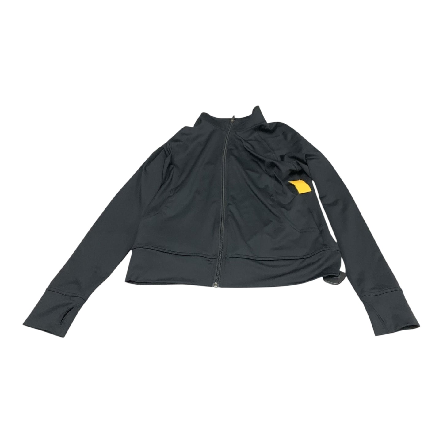 Athletic Jacket By Clothes Mentor In Black, Size: M