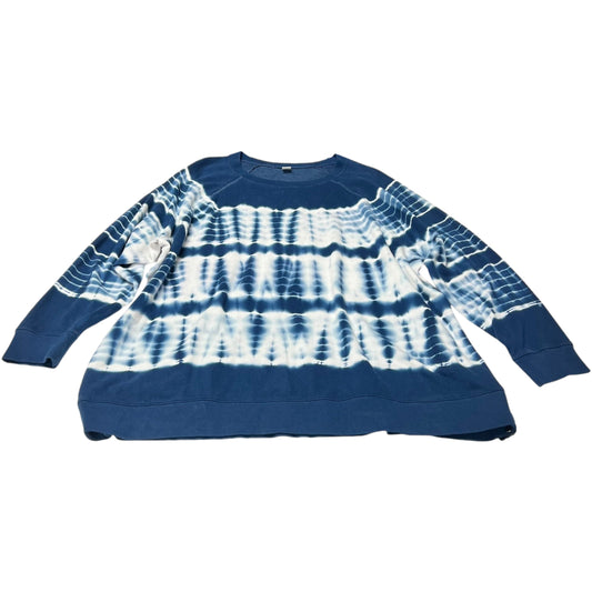 Top Long Sleeve By Old Navy In Blue, Size: 3x