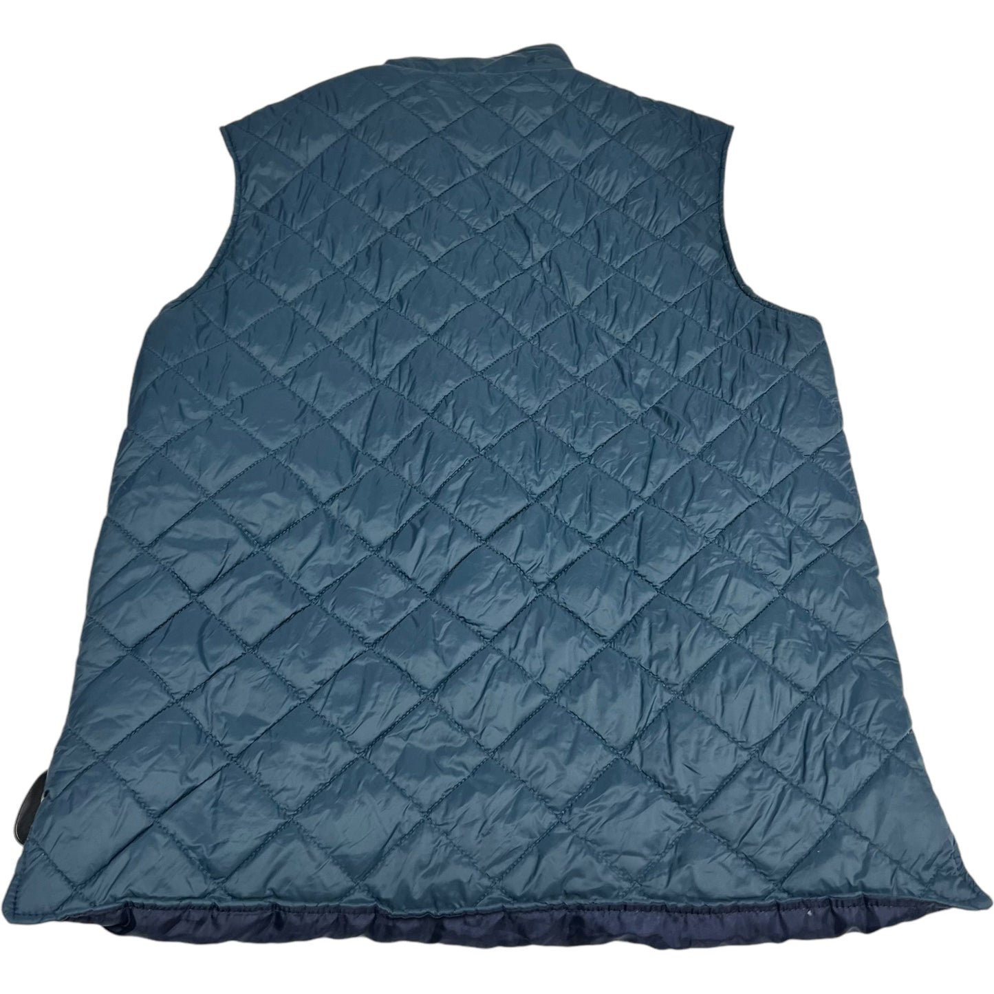 Vest Puffer & Quilted By Weatherproof In Blue, Size: S