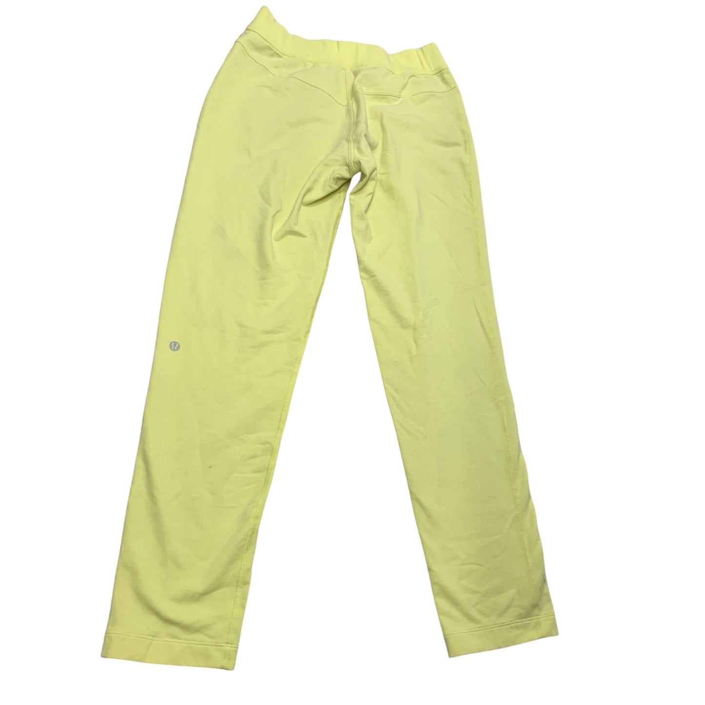 Athletic Pants By Lululemon In Yellow, Size: 6