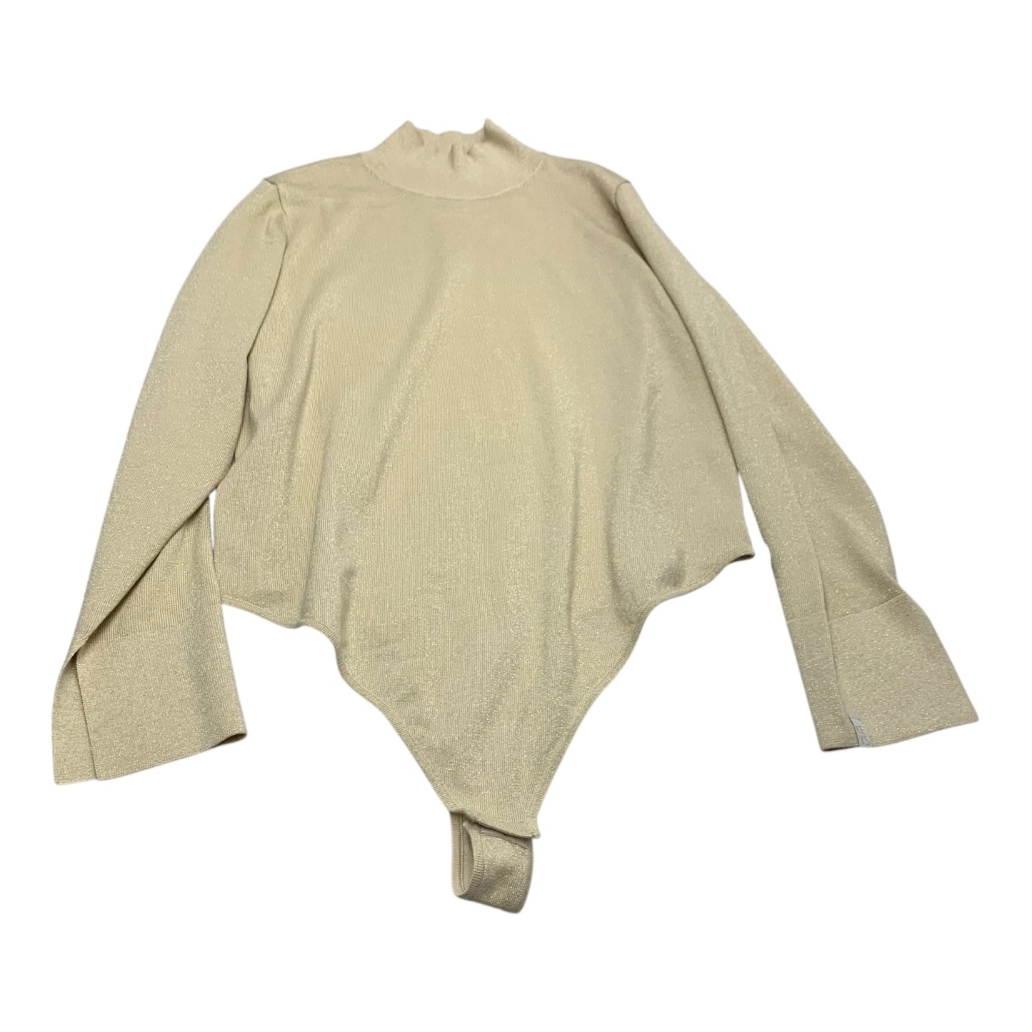 Top Long Sleeve By Athleta In Cream, Size: 2x