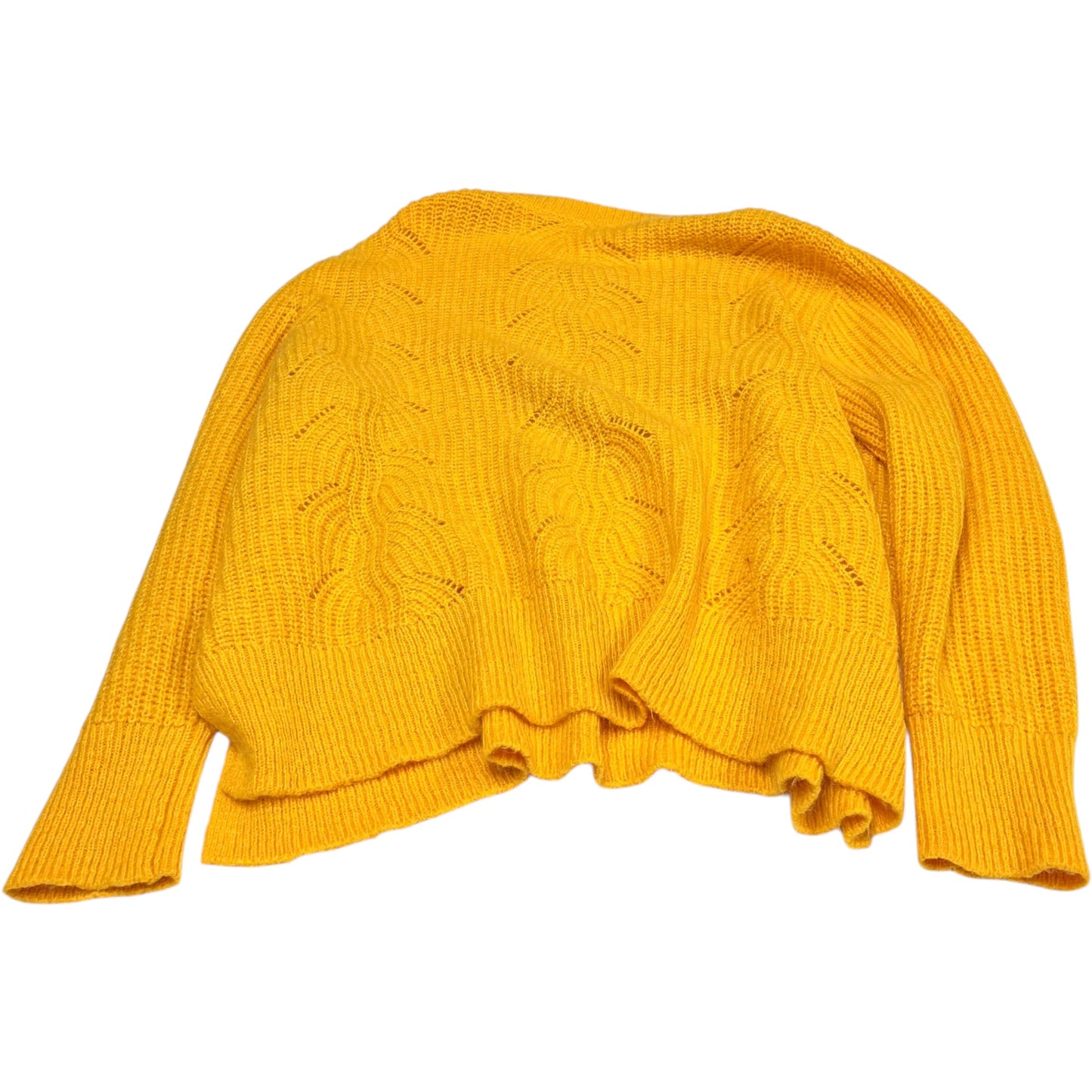 Sweater By Boden In Yellow, Size: Xl