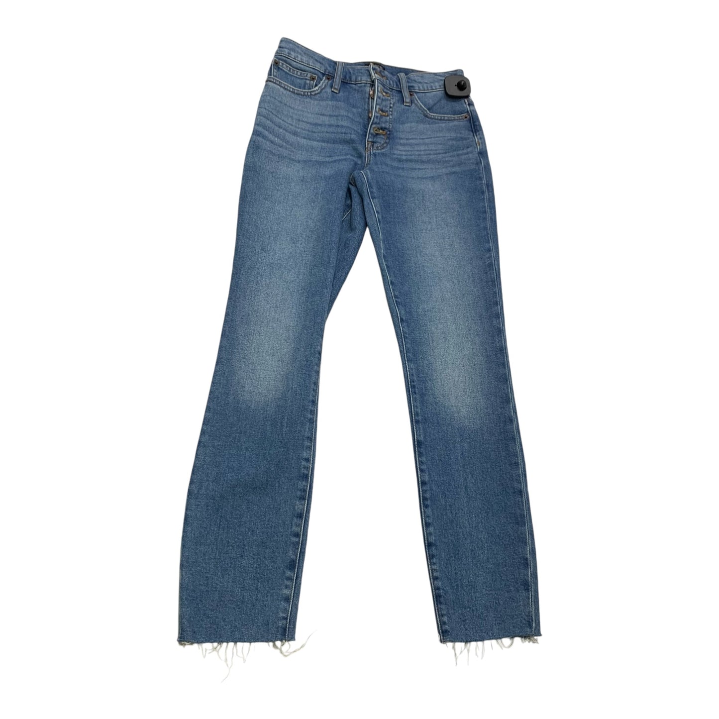 Jeans Skinny By J. Crew In Blue Denim, Size: 0