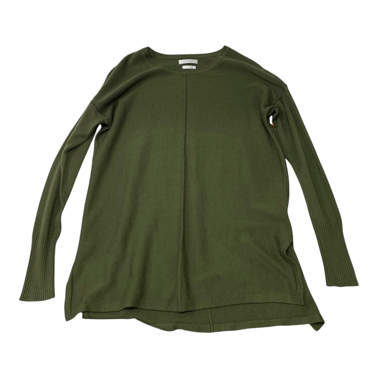 Top Long Sleeve By Van Heusen In Green, Size: Xs