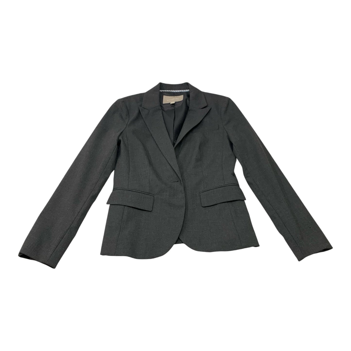 Blazer By Banana Republic In Grey, Size: 2p