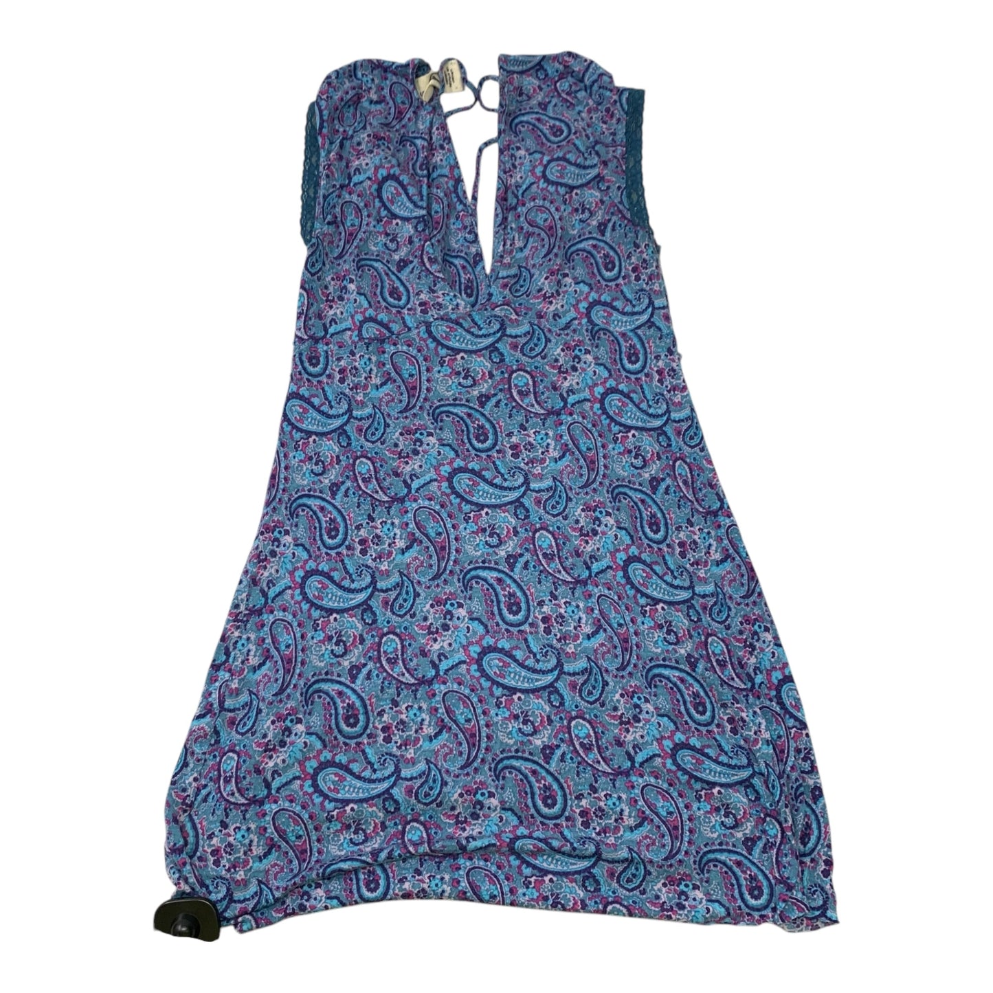 Top Sleeveless By Free People In Blue & Purple, Size: S