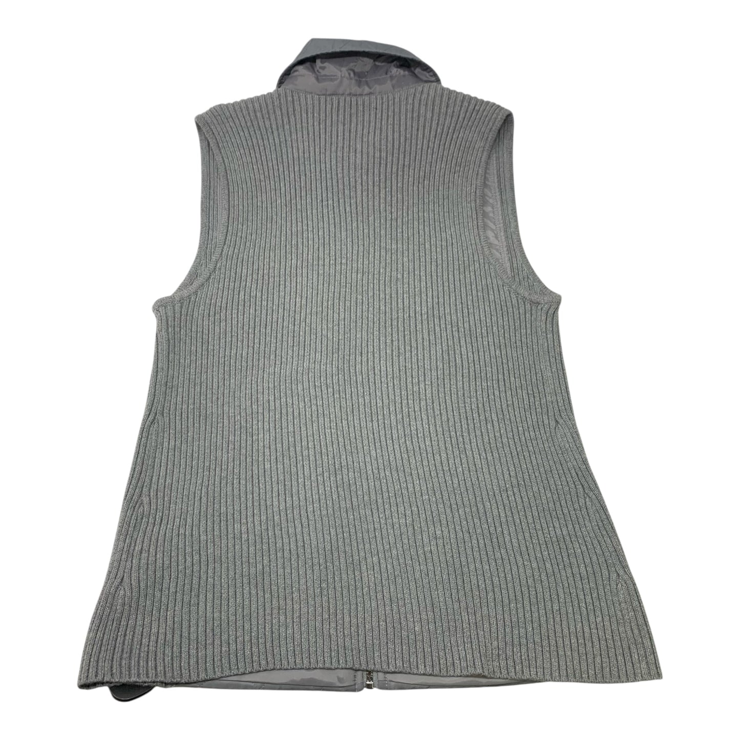 Vest Puffer & Quilted By Jones New York In Grey, Size: L