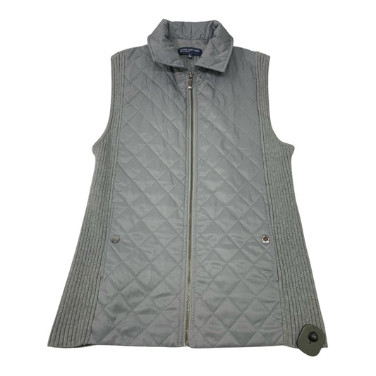 Vest Puffer & Quilted By Jones New York In Grey, Size: L