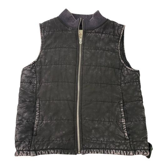 Vest Puffer & Quilted By Chaser In Grey, Size: S