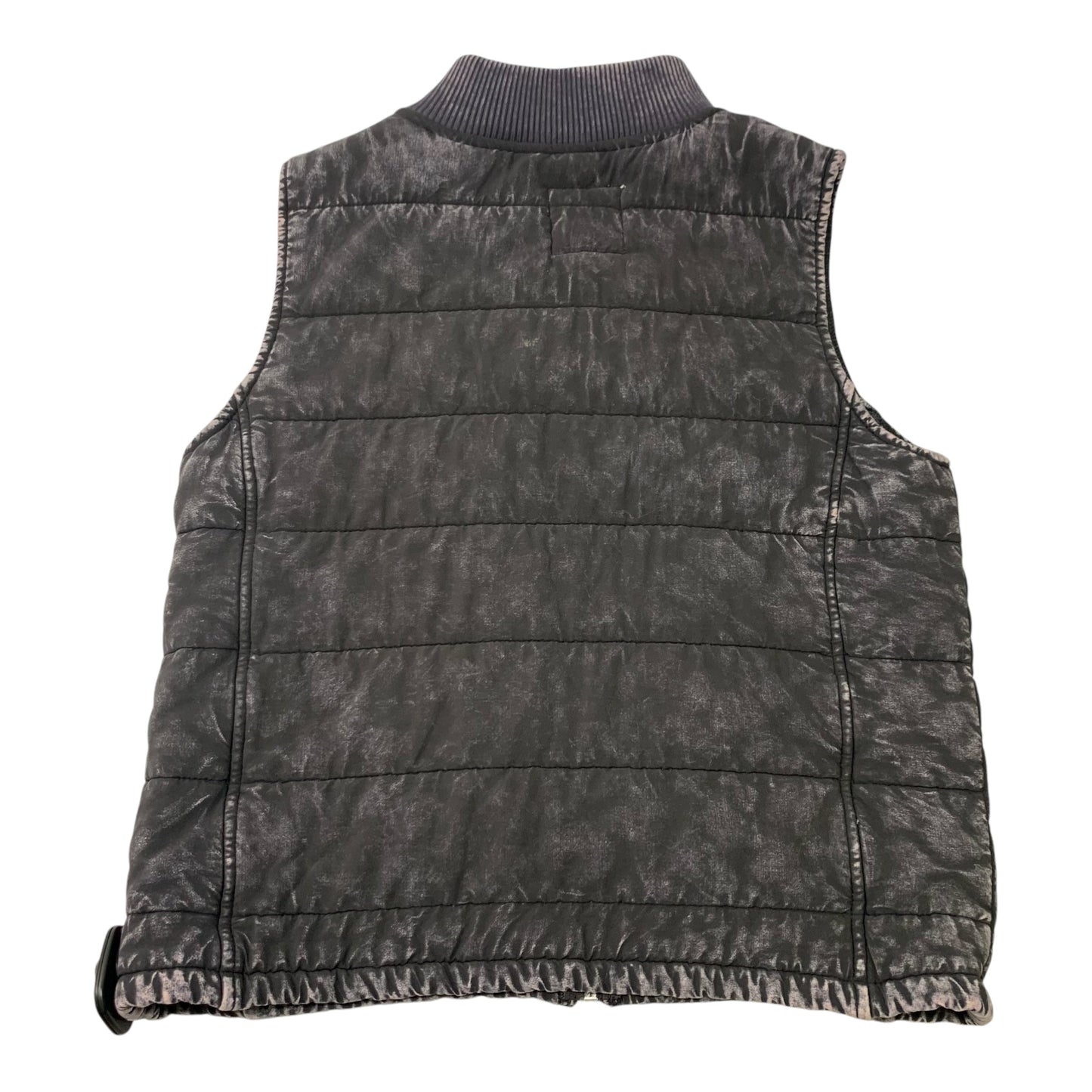 Vest Puffer & Quilted By Chaser In Grey, Size: S