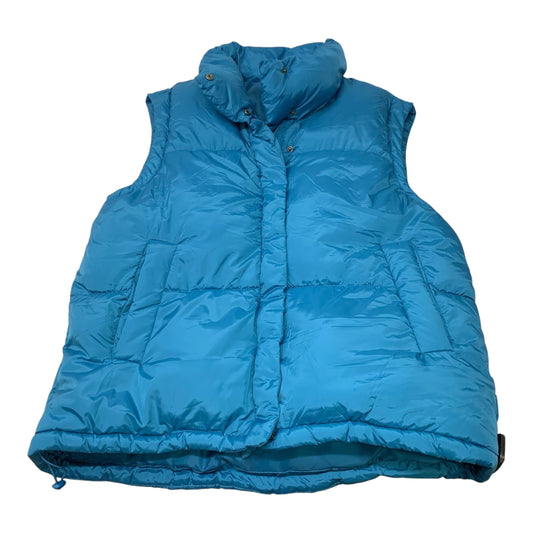 Vest Puffer & Quilted By Ci Sono In Blue, Size: L