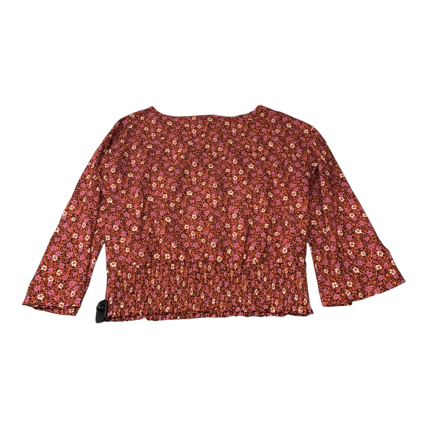 Top Long Sleeve By Ann Taylor In Red, Size: L