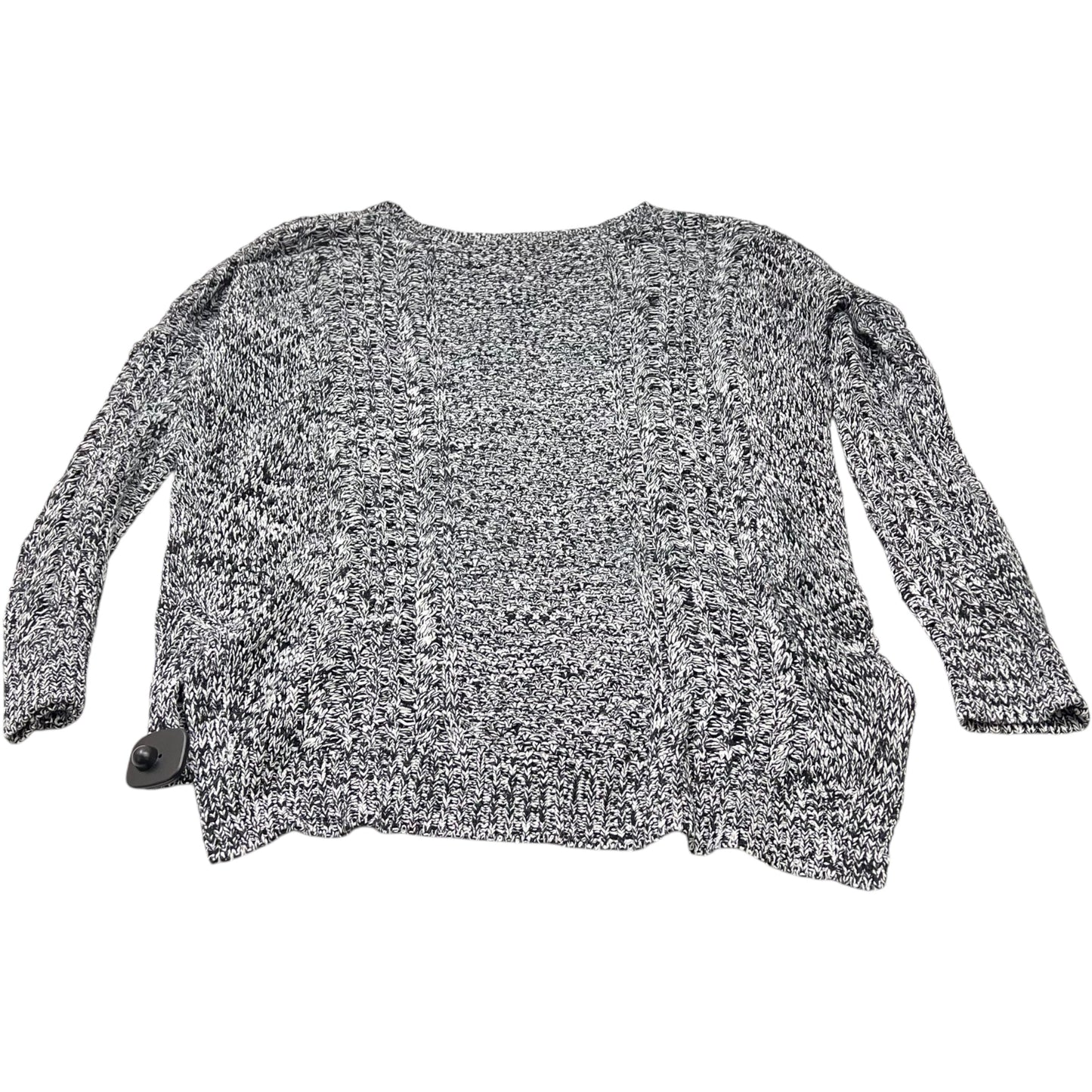 Sweater By Express In Black & White, Size: Sp