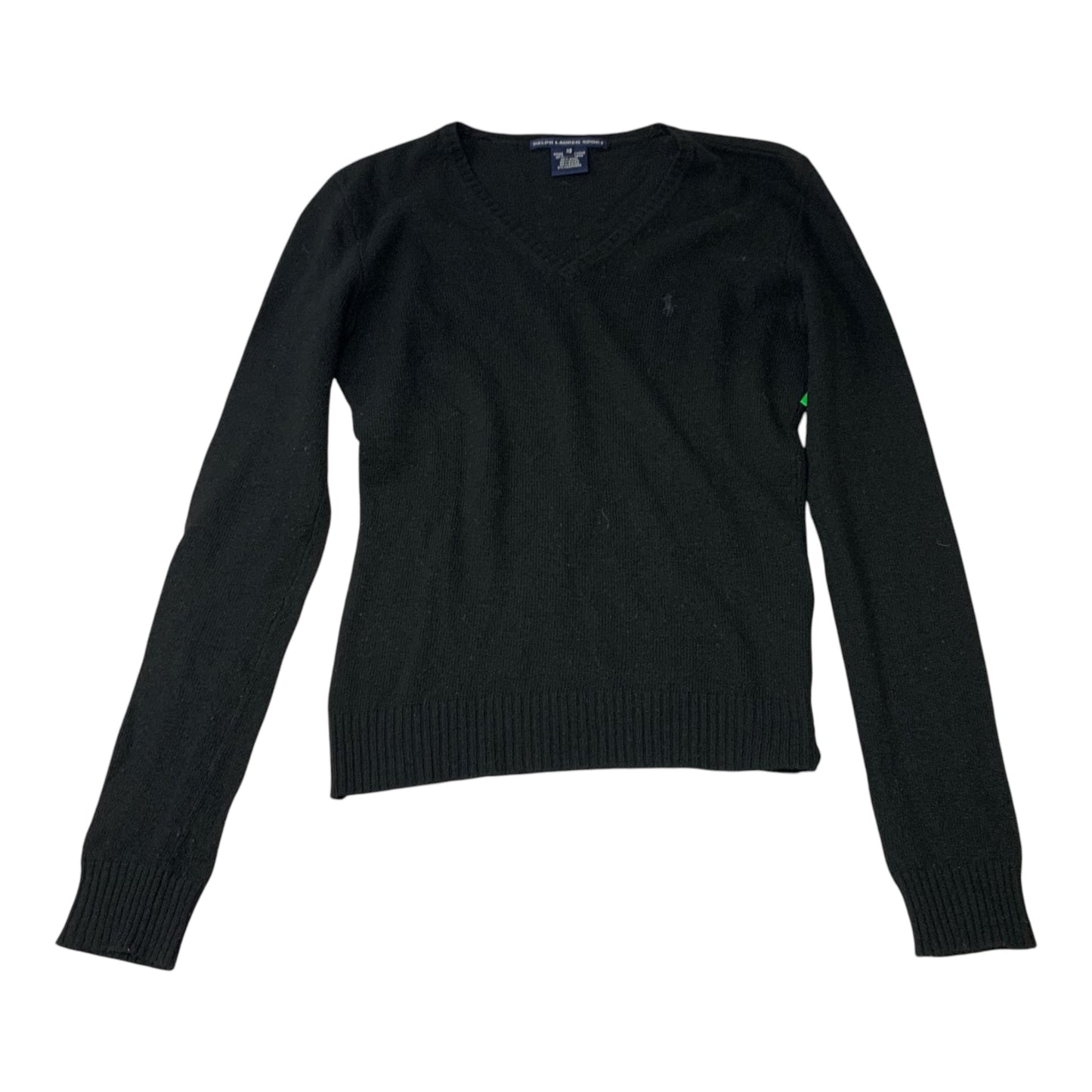 Top Long Sleeve By Ralph Lauren In Black, Size: Xs