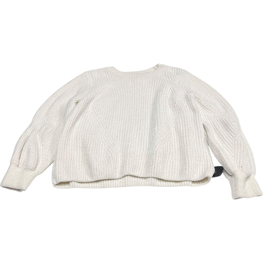 Sweater By H&m In White, Size: L