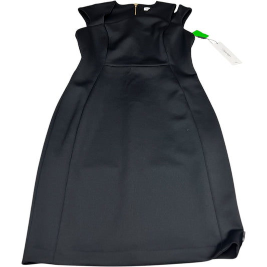 Dress Work By Calvin Klein In Black, Size: 6