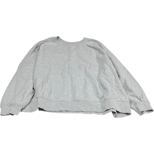 Sweatshirt Crewneck By Old Navy In Grey, Size: 3x