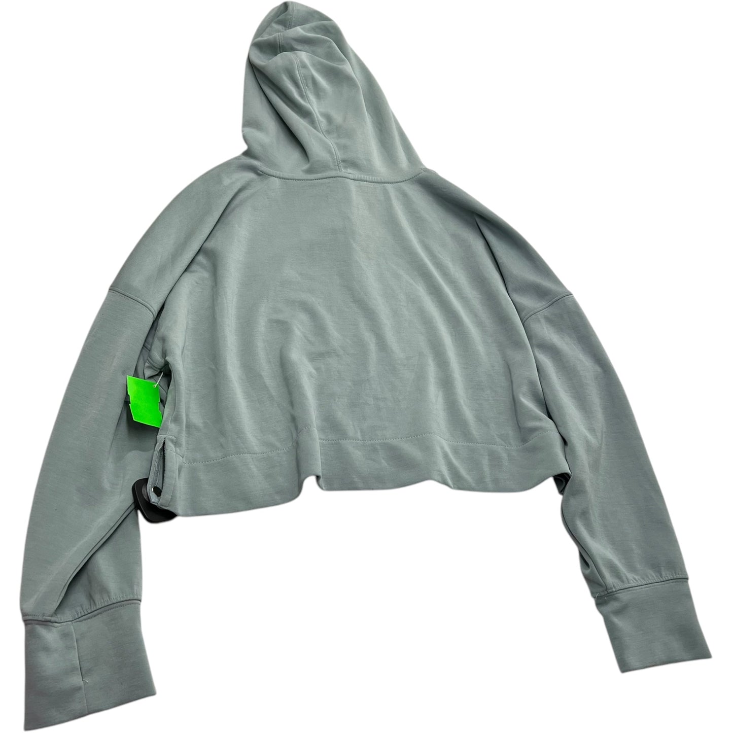 Athletic Sweatshirt Hoodie By Clothes Mentor In Green, Size: M