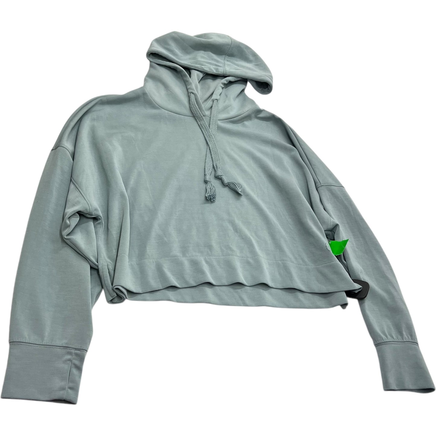 Athletic Sweatshirt Hoodie By Clothes Mentor In Green, Size: M