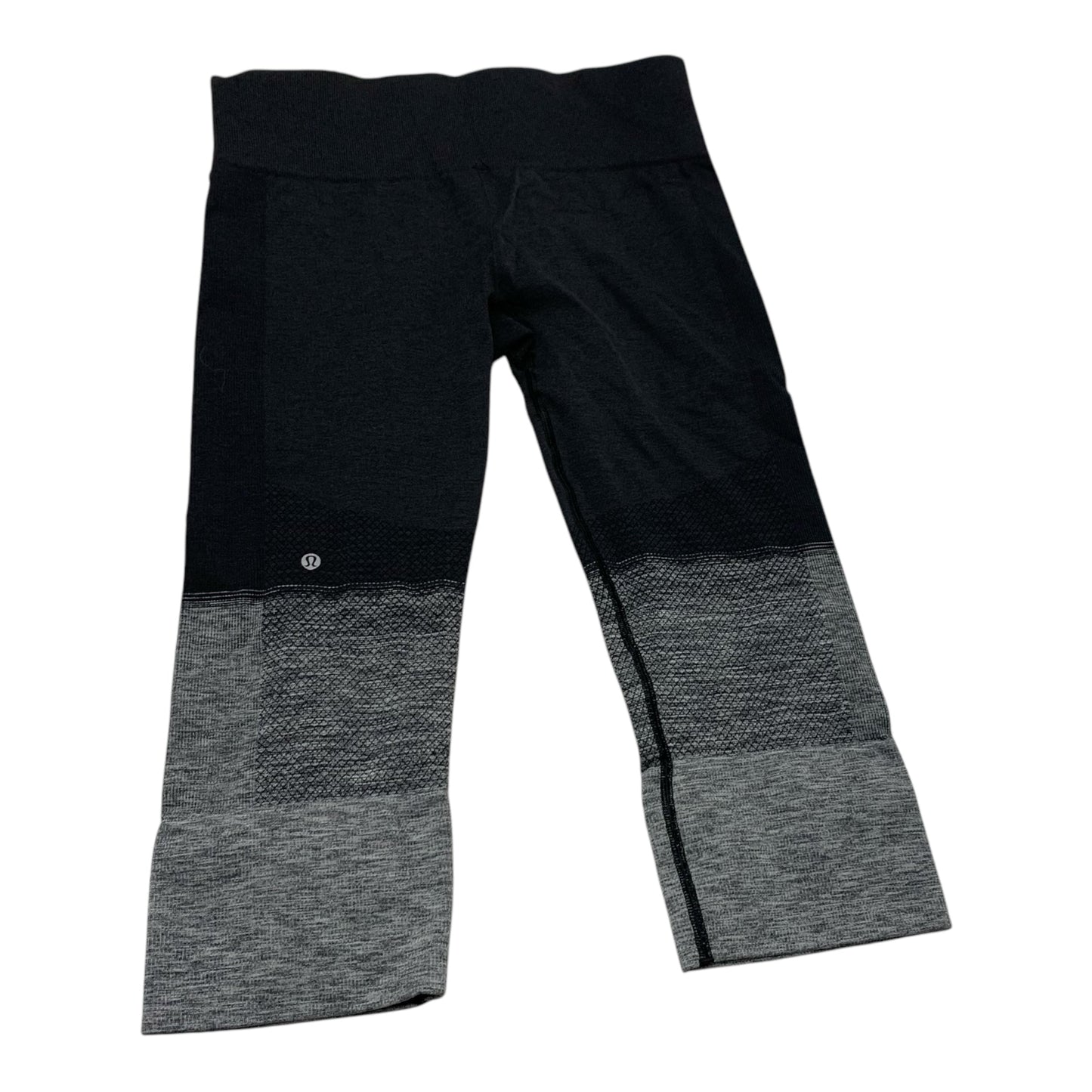 Athletic Capris By Lululemon In Grey, Size: 6