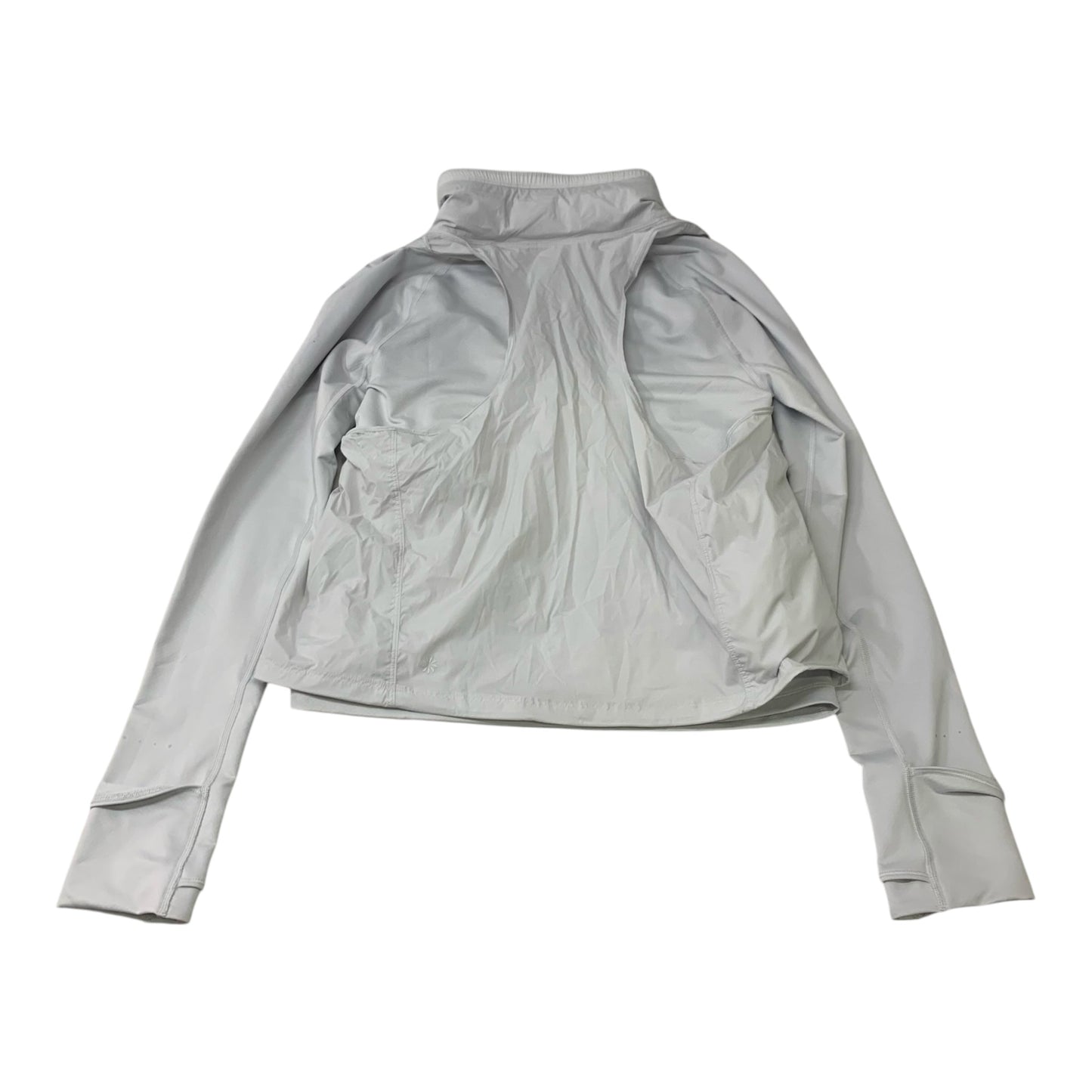 Coat Raincoat By Athleta In Grey, Size: Sp