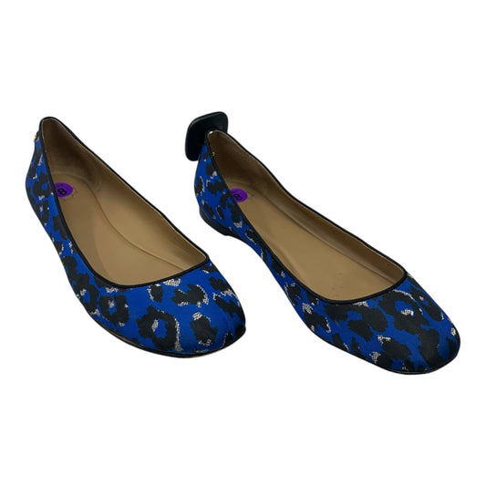 Shoes Flats By Ann Taylor In Blue, Size: 8