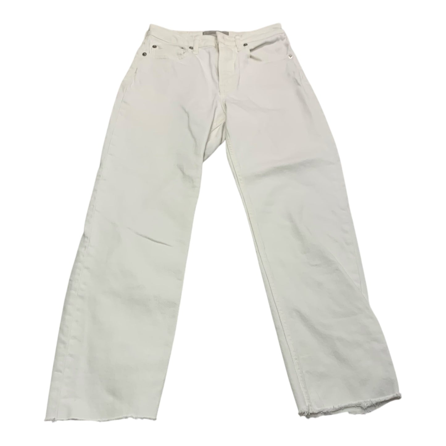 Jeans Straight By Everlane In White, Size: 0