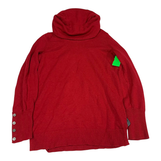 Sweater By Lauren By Ralph Lauren In Red, Size: Xs