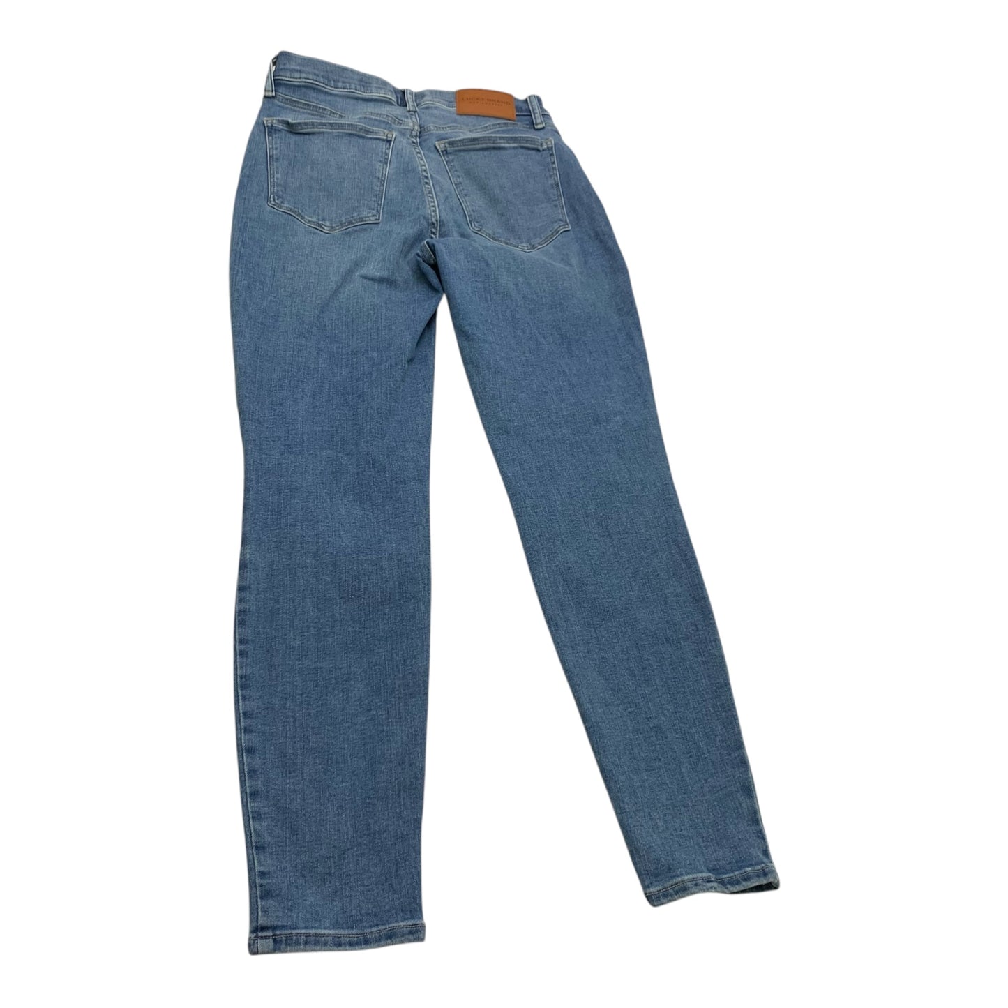 Jeans Skinny By Lucky Brand In Blue Denim, Size: 8