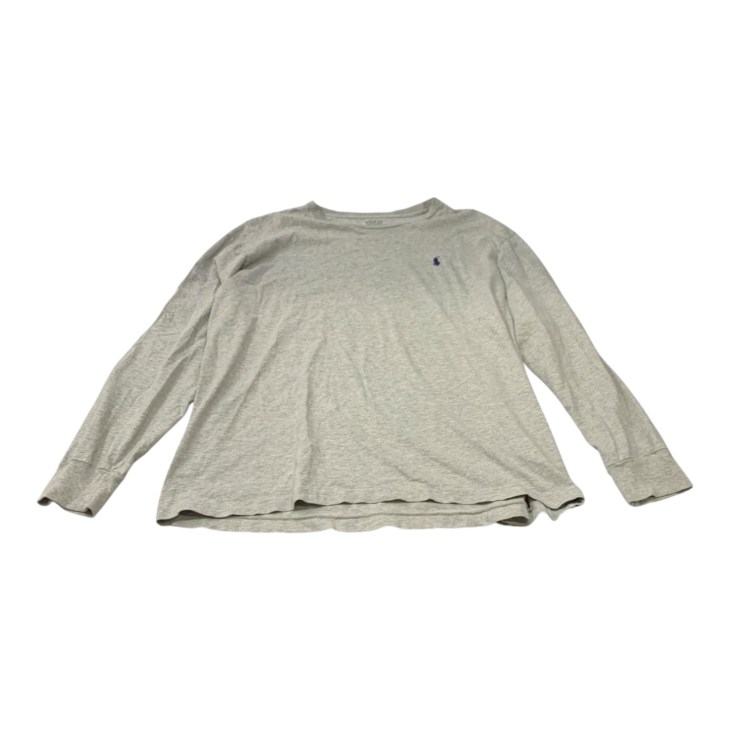 Top Long Sleeve By Polo Ralph Lauren In Brown, Size: L