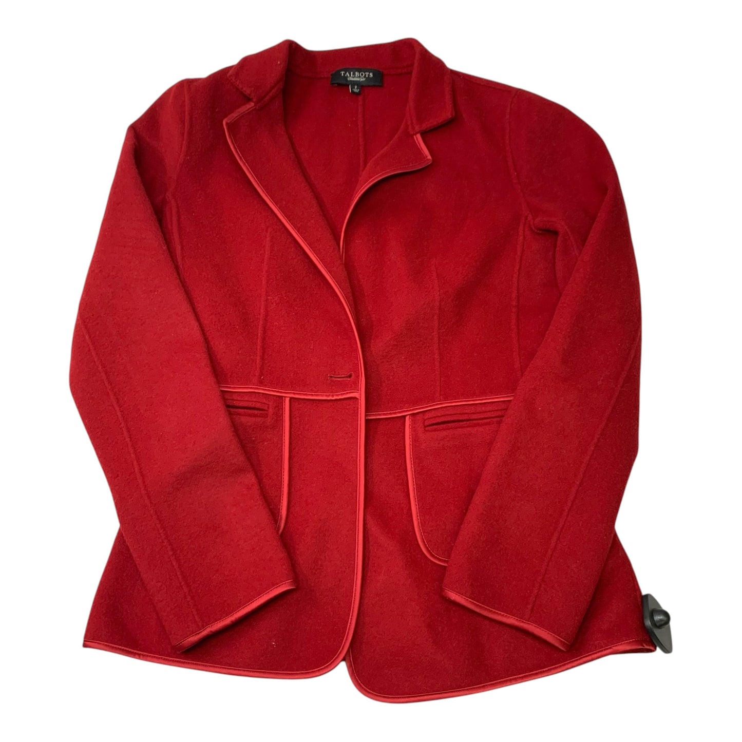 Jacket Other By Talbots In Red, Size: 2