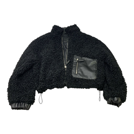 Jacket Faux Fur & Sherpa By Blanknyc In Black, Size: Xs