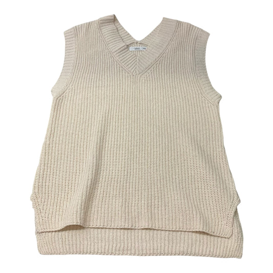 Vest Sweater By Talmlah In Beige, Size: S