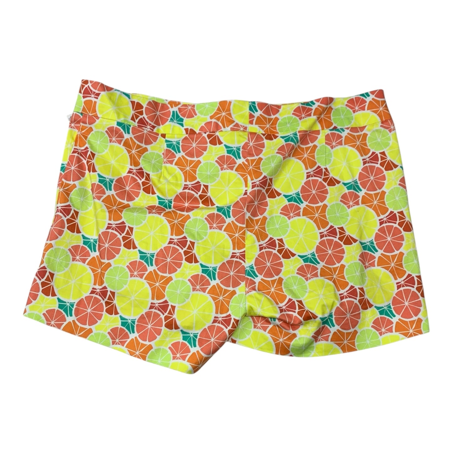 Shorts By Clothes Mentor In Red & Yellow, Size: 4