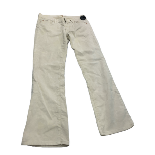 Cream  Pants Designer By 7 For All Mankind  Size: 8