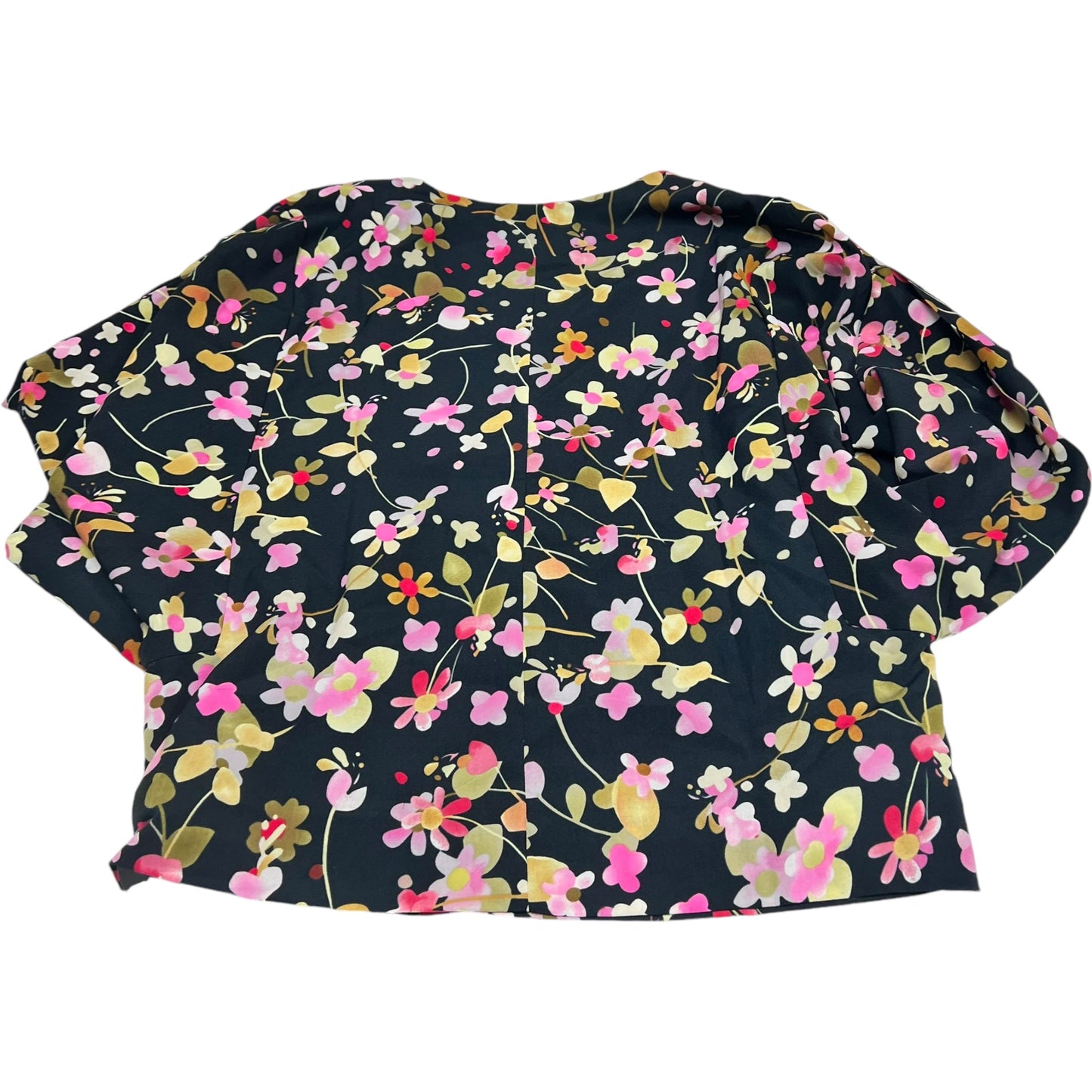 Top Short Sleeve By Cabi In Floral Print, Size: S