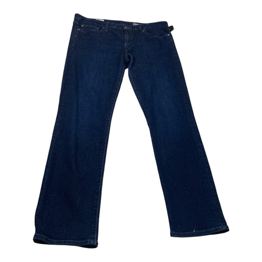 Jeans Straight By Gap In Blue Denim, Size: 12