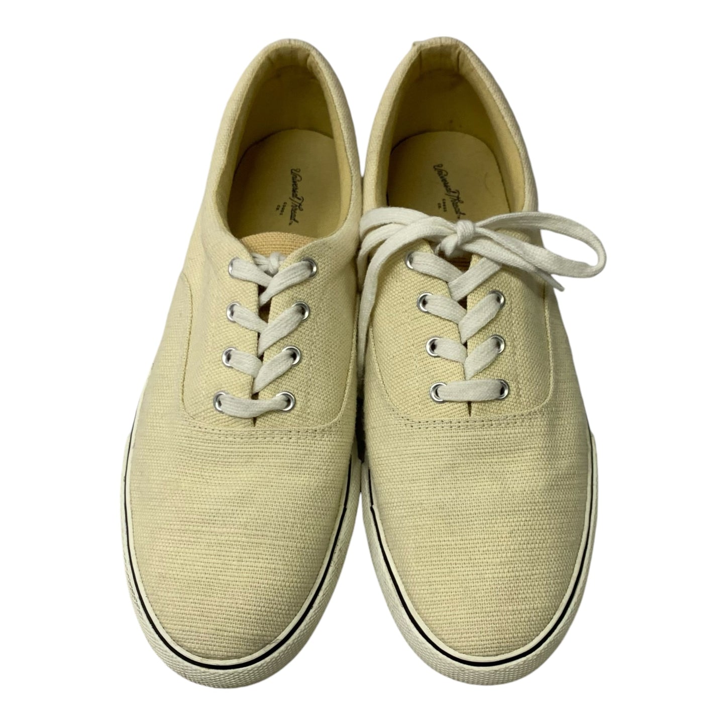 Shoes Sneakers By Universal Thread In Yellow, Size: 10