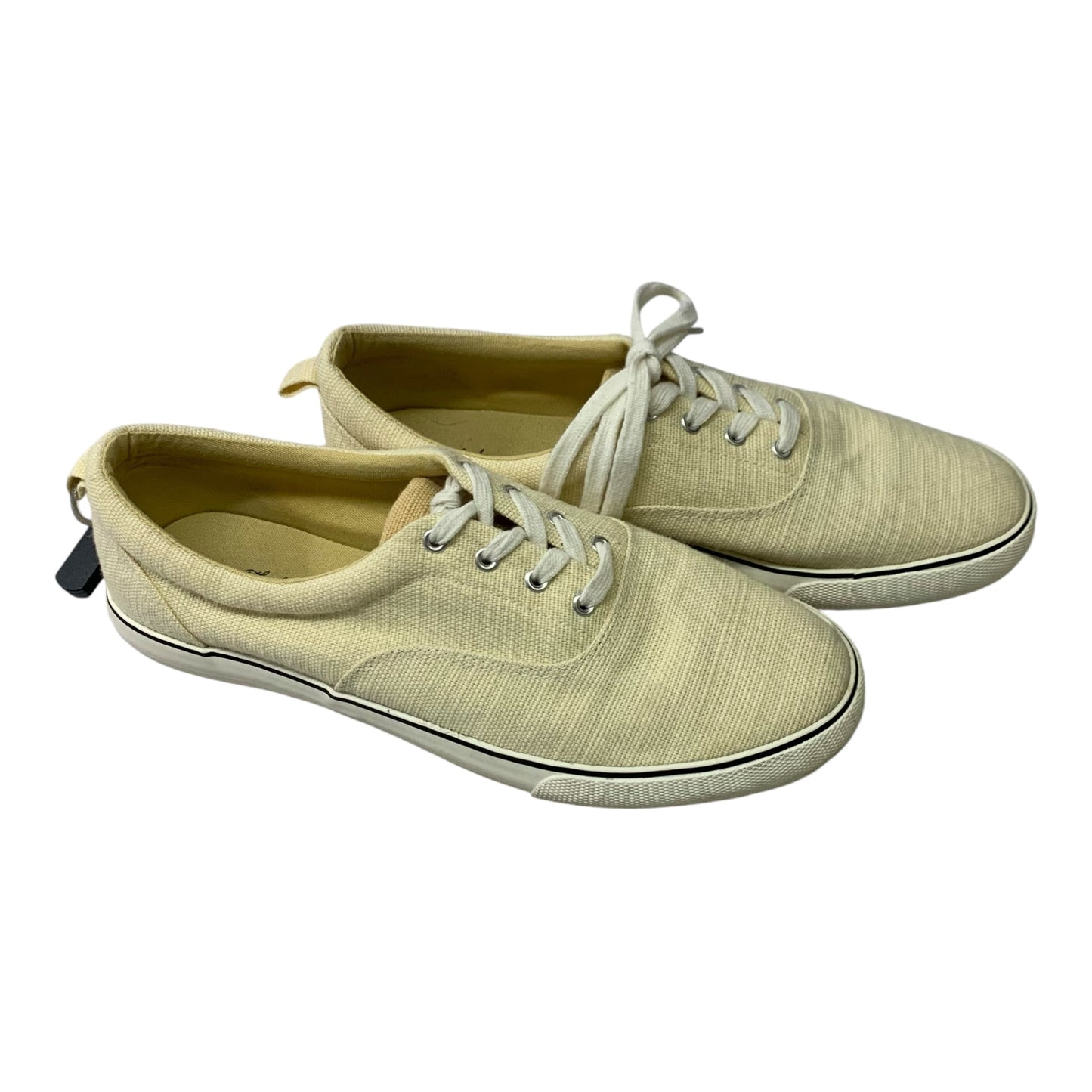 Shoes Sneakers By Universal Thread In Yellow, Size: 10