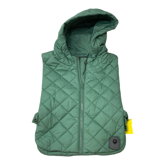 Vest Puffer & Quilted By Summum Studio In Green, Size: S