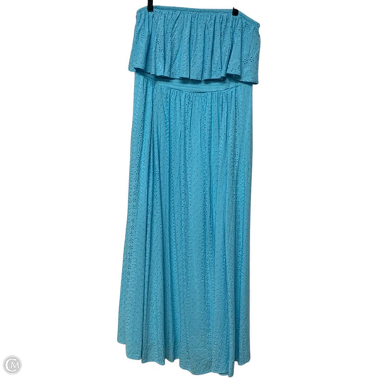 Dress Casual Maxi By Torrid In Blue, Size: 1x