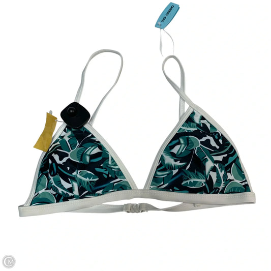 Swimsuit Top By cheeky gal In Blue & White, Size: Xl