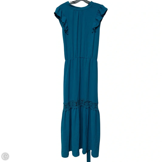 Dress Casual Maxi By Pretty Garden In Blue, Size: 1x