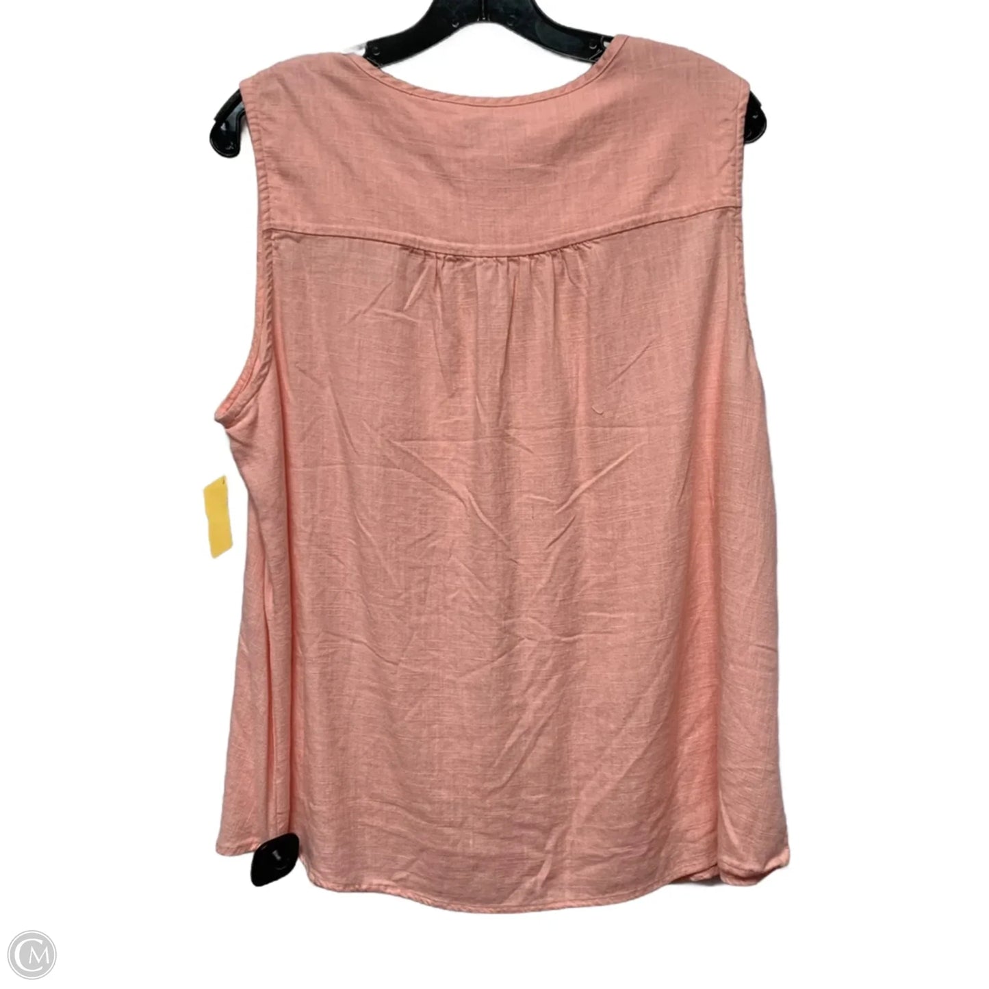 Top Sleeveless By New Directions In Pink, Size: 2x
