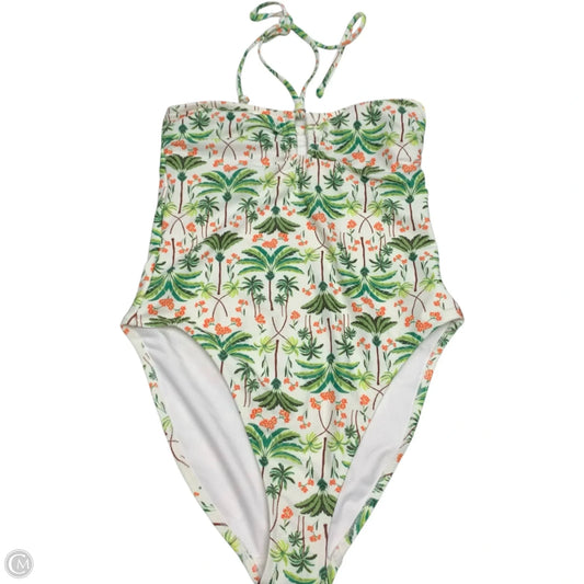 Swimsuit By Old Navy In Tropical Print, Size: S