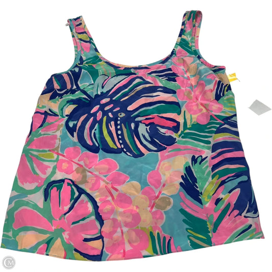 Top Sleeveless Designer By Lilly Pulitzer In Multi-colored, Size: M