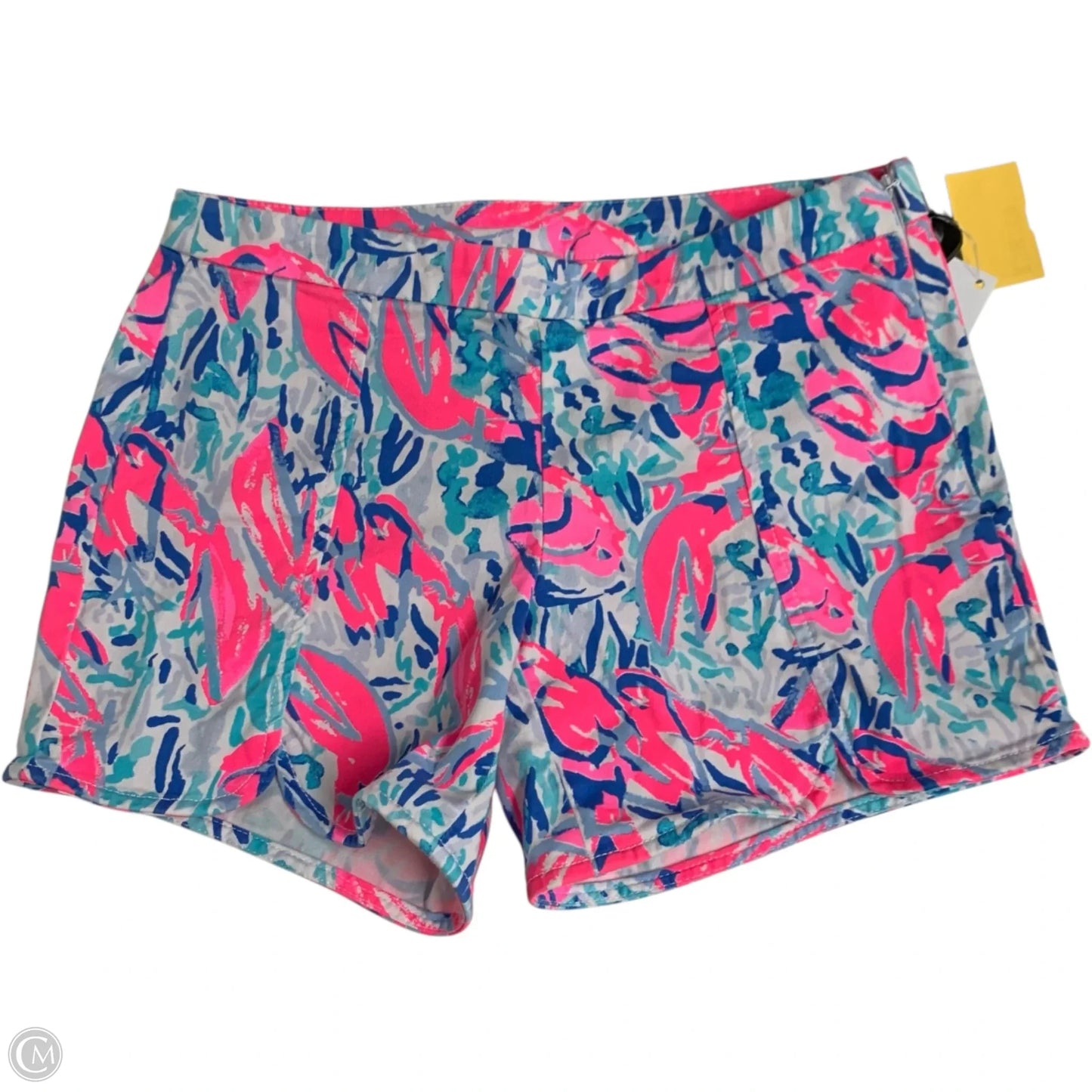Shorts Designer By Lilly Pulitzer In Blue & Pink, Size: 0