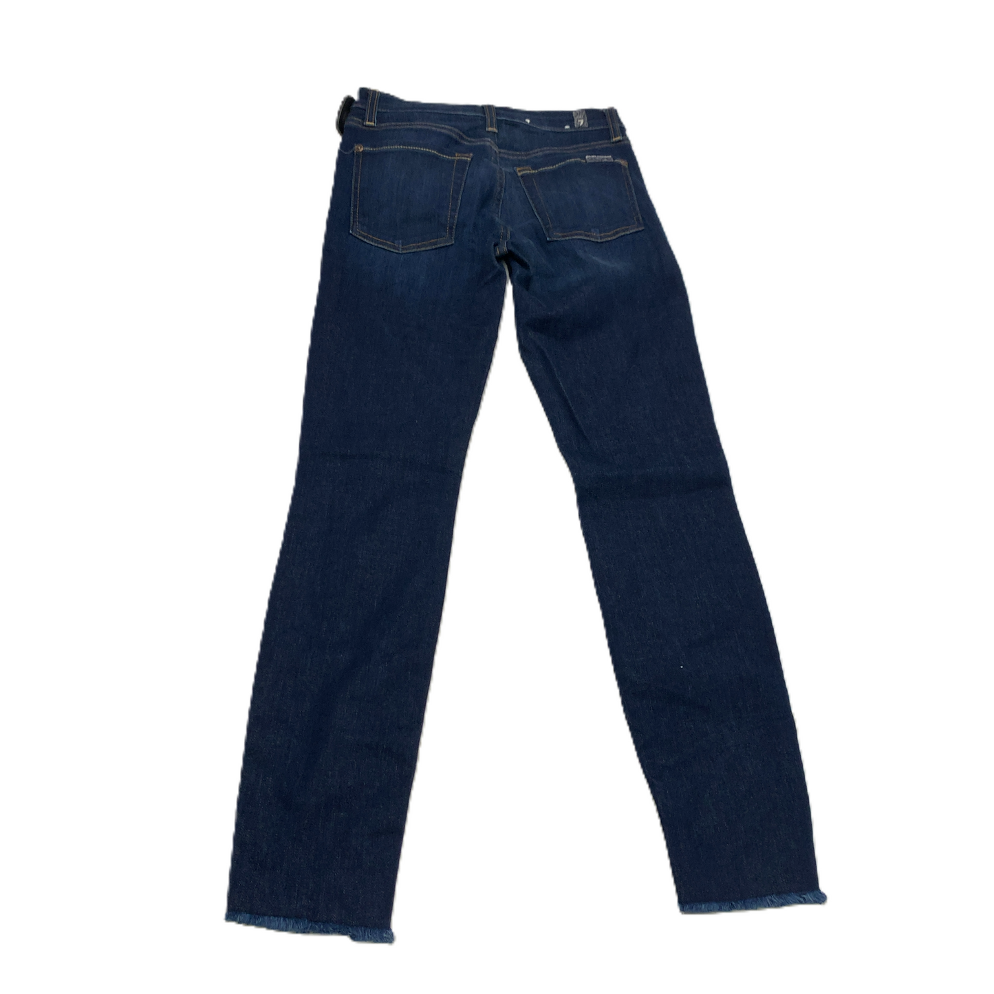Blue Denim  Jeans Designer By 7 For All Mankind  Size: 0