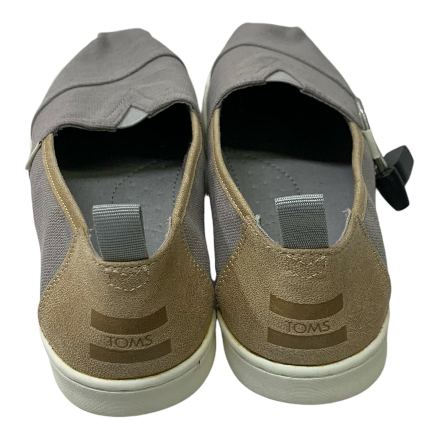 Shoes Flats By Toms In Grey, Size: 5.5